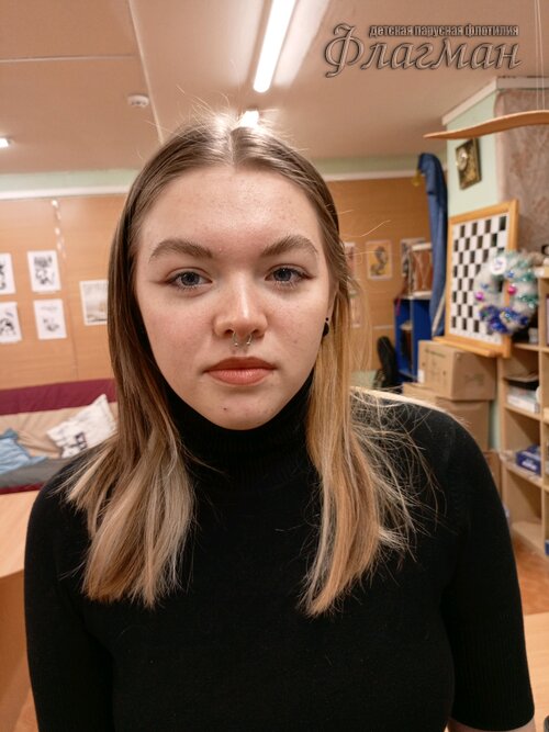 Занятиях в детском клубе «Флагман»